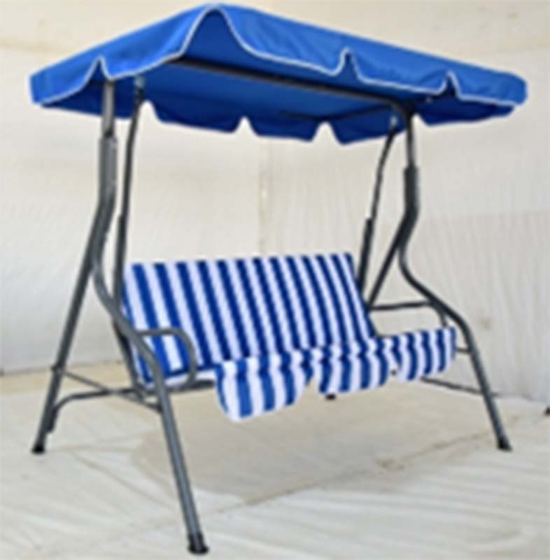 3-Seater Curved Tube Swing